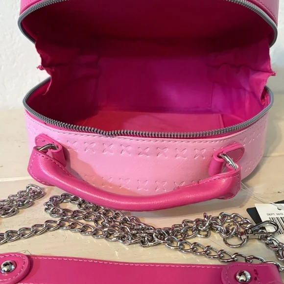 Monster High DRACULAURA Pink Bow Ribbon Crossbody Bag Purse - Picture 3 of 5